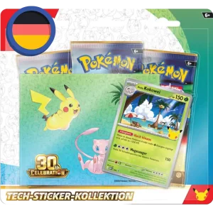 Pokemon 30 Jahre Tech Sticker Kollektion
