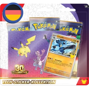Pokemon 30 Jahre Tech Sticker Kollektion